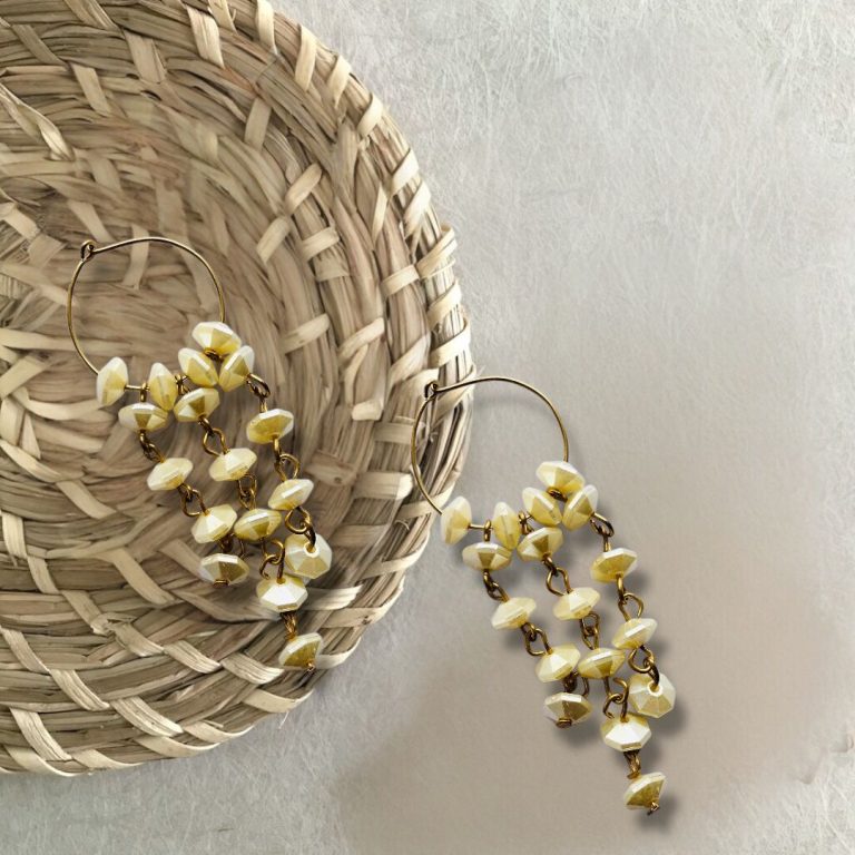 hoop earrings