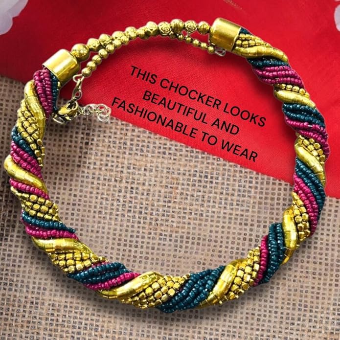 multi Beads Strand Necklace for Women Fashion Jewelry for Special Occasions