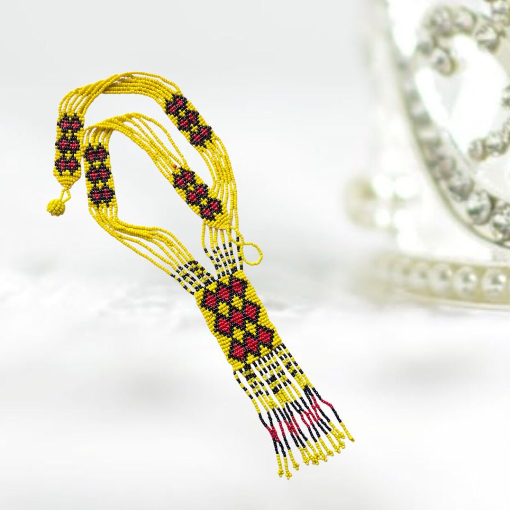 Dark Blue Beads Strand Necklace for Women – Jewelry for Special Occasions