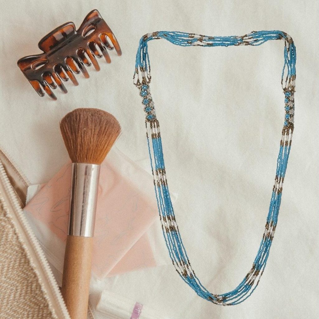 Multi-Strand Necklace for Women Material Options: Glass, acrylic, wood, gemstone, ceramic, and more