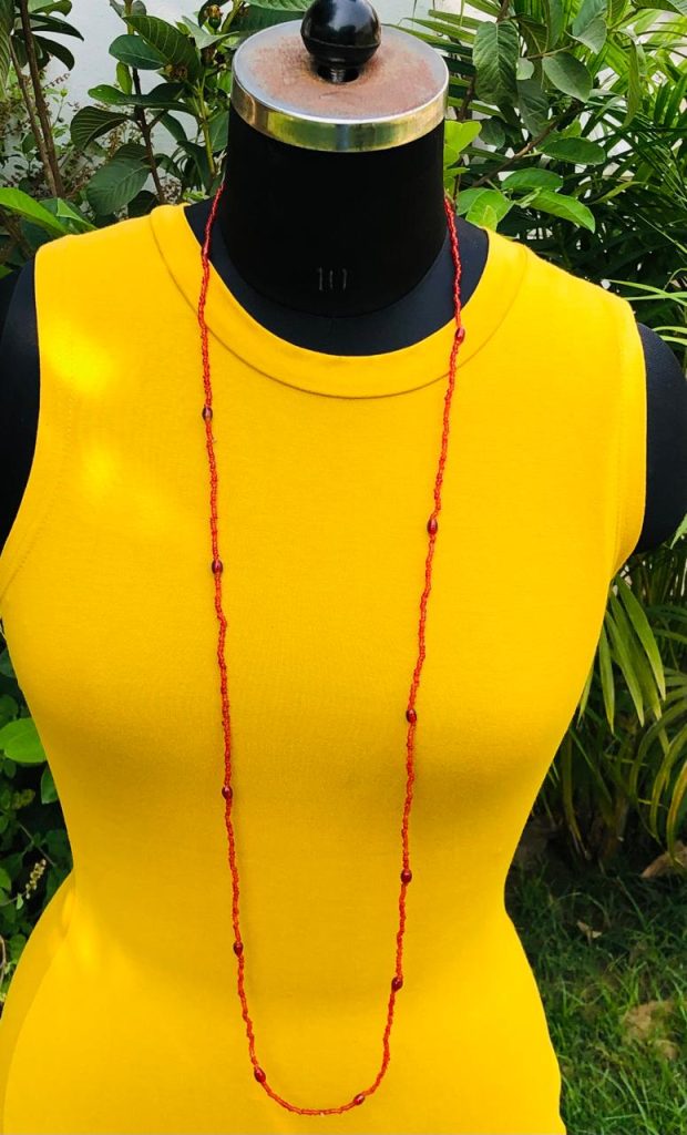 Necklace for women stylish Deal and Gift Red Beads Necklace for Women