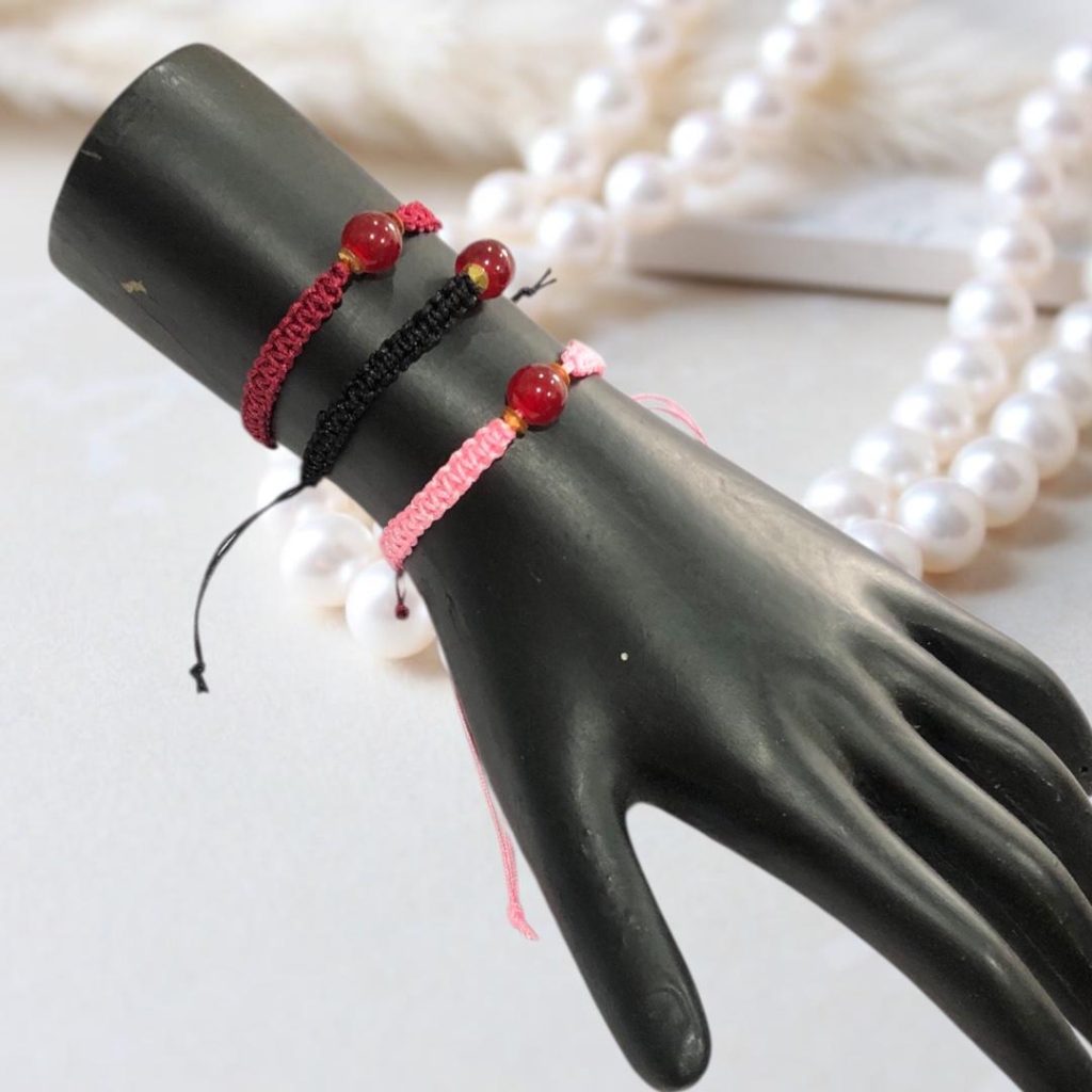 Crystal Bracelet, Gemstone Bracelet, Beaded Bracelet for Men & Women, Color Clear, Bead